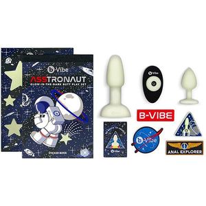 B-Vibe ASStronaut Glow-in-the-Dark Butt Play Set