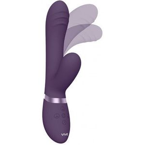 Vive Tani Flexible Clitoris & G-Spot Vibrator 21,5 Cm Purper