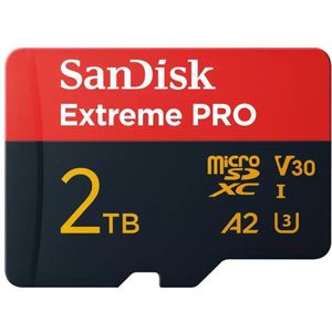SanDisk Extreme® PRO microSDXC Speicherkarte 2 TB mit SD-Adapter