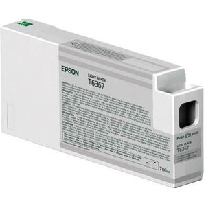 Epson Original UltraChrome HDR Druckerpatrone schwarz hell 700ml (C13T636700)