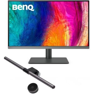 BenQ DesignVue PD2706U Designer-Monitor 68,58 cm (27"") + BenQ Screenbar Halo - LED-Monitorlampe schwarz