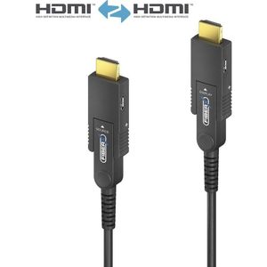 FiberX Serie - Micro HDMI/HDMI 4K Glasfaser Verlängerung  - 60m