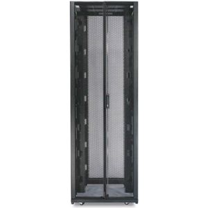 APC NetShelter SX, 45HE, 750 mm breit und 1070 mm tief, Gehäuse mit schwarzen Seitenteilen (AR3155)