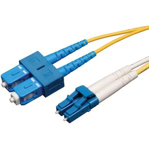 Eaton Tripp Lite Series Duplex Singlemode 9/125 Fiber Patch Kabel (LC/SC), 3M (10 ft.)