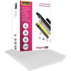 Fellowes Laminierfolien glänzend 250 mikron A4