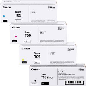 Canon Original T09 Toner 4er Multipack cyan, magenta, gelb, schwarz