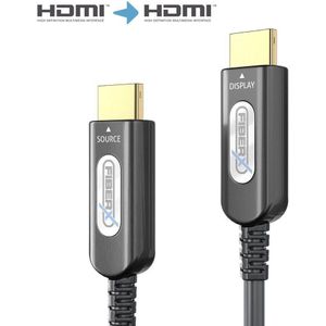 FiberX Serie - HDMI 4K Gepanzertes Glasfaser Extender Kabel - 10m