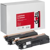 dots Toner kompatibel zu brother TN-421BK, 2er-Set schwarz