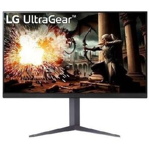 0 LG  32GS75QX-B TFT-Monitor 80cm (31,5 Zoll), Grau