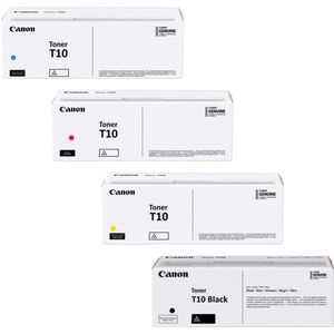 Canon Original Toner T10 Set - 4er Multipack cyan, magenta, gelb, schwarz