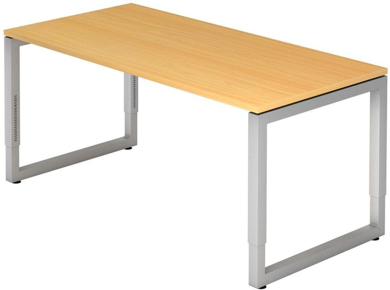 HAMMERBACHER höhenverstellbarer Schreibtisch VRS16/6/S buche