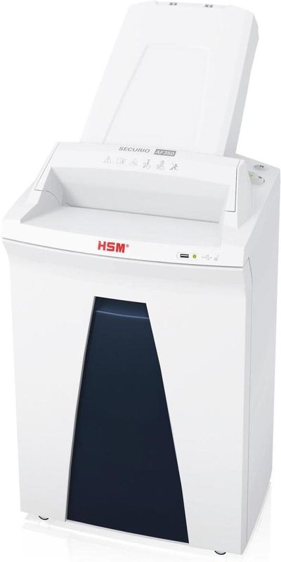 HSM Aktenvernichter SECURIO AF350 - Autofeed - Sicherheitsstufe 5 - Partikelschnitt - 1,9 x 15 mm - 10 Blatt