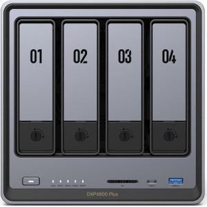 0 UGREEN NASync DXP4800 Plus 4 Einschübe NAS-Server Leergehäuse (35261)