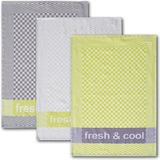 Dyckhoff fresh & cool Geschirrtücher 50 cm  x 70 cm grün