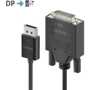 0 PureLink DisplayPort auf DVI Kabel - 1920x1200 - WUXGA - iSerie - schwarz - 3,00m