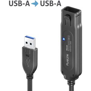 PureLink USB 3.1 Gen.1 Aktiv Verlängerung - schwarz - 5,00m