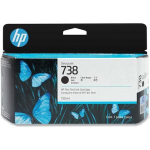 HP Original Druckerpatrone 738 - 4er Multipack CMYK ( 4 x 130 ml)