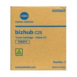 Konica Minolta Original TNP-27Y Toner gelb 4.500 Seiten (A0X5253)