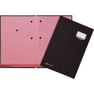 PAGNA Unterschriftenmappe DE LUXE für DIN A4 schwarz
