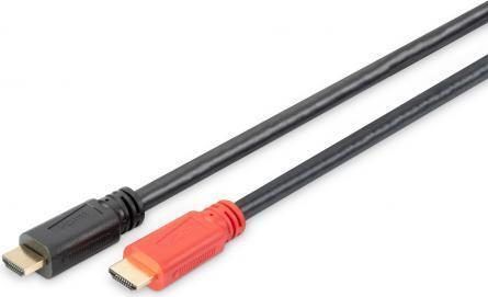DIGITUS HDMI-Anschlusskabel High Speed mit Verstärker 20m