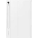 0 Samsung Book Cover Keyboard EF-DX725 für das Galaxy Tab S9, S9 FE (White)