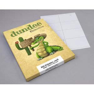 dundee Etiketten D585125 weiß 105,0 x 70,0 mm