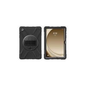 4smarts Rugged Case Grip für Samsung Galaxy Tab S9 FE / S9 / S8 / S7 schwarz