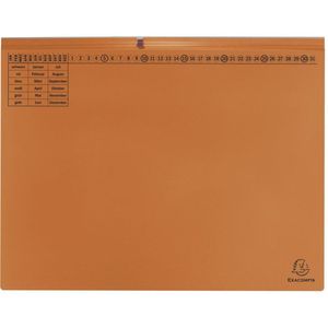 Exacompta Exaflex Premium Hängehefter kaufmännische Heftung DIN A4 orange