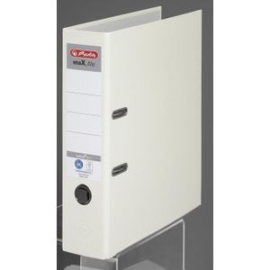 herlitz Ordner Rückenbreite 8 cm DIN A4 Karton weiß