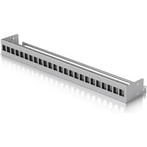 Ubiquiti Blank Keystone 24-Port Patch Panel 19"", 1U
