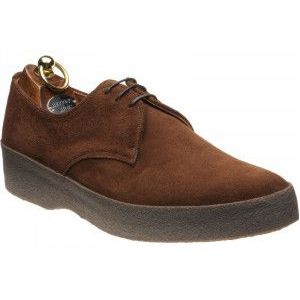 Herring Cobra rubber-soled Derby shoes in Polo Suede