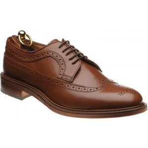 Herring Lancaster brogues in Tan Calf