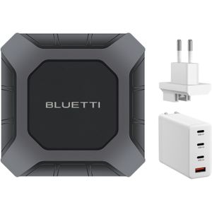 BLUETTI X20 Power Bank for Laptop | 288W 153,6Wh, X20+X20 AC Charging Adapter