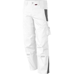 QUALITEX HIGH QUALITY WORKWEAR Bundhose PRO weiß/grau Herren: 28