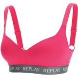 Replay Bustier Gepolstertes Bustier mit verstellbaren Trägern