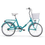 MBM Klapprad 20 Zoll New ANGELA Türkis
