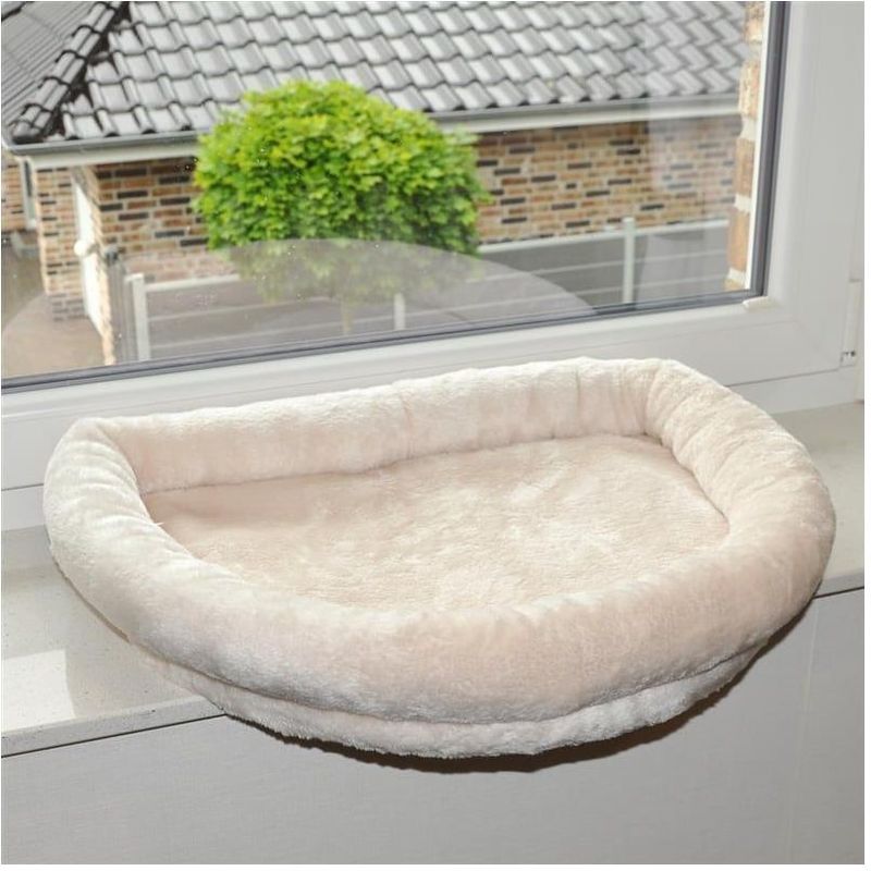 Nanook Fensterliege  Katzenbett Cosy beige 56 cm
