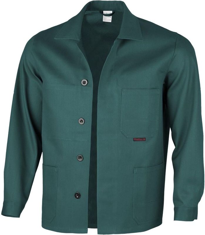 QUALITEX HIGH QUALITY WORKWEAR Langjacke classic grün Herren: 110