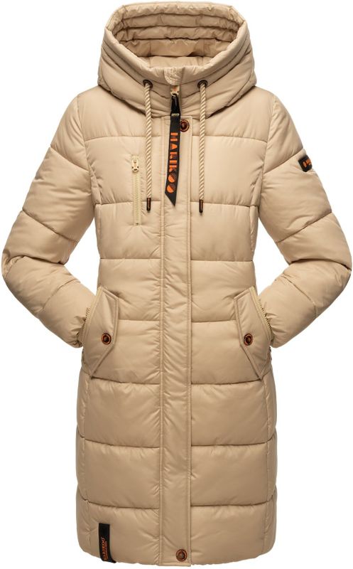 MARIKOO Damen Winterjacke Stepp Outdoor Jacke Anorak Parka Warm Mantel Kapuze Yuikoo
