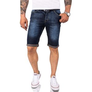 Rock Creek Shorts Jeansshorts Dunkelblau Regular Fit