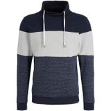 Tom Tailor Sweatshirt Colour Blocking Pullover ohne Kapuze