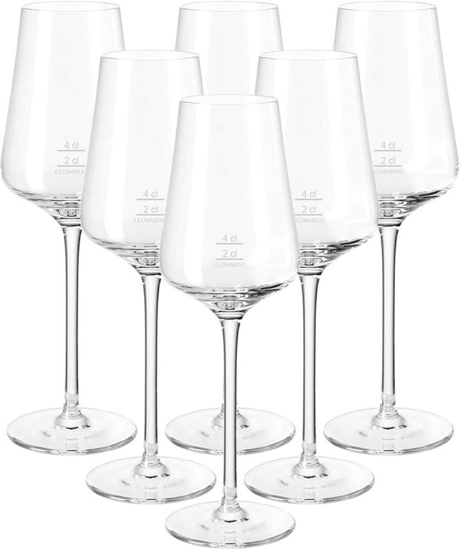 Leonardo Digestifgläser geeicht Puccini Gastro-Edition 4 cl 6er Set