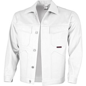 QUALITEX HIGH QUALITY WORKWEAR Bundjacke classic weiß Damen: 42 Herren: 48