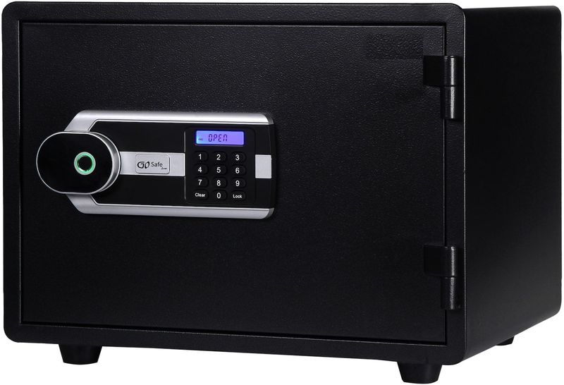 Olymp GOsafe 5350FP Tresor Safe Fingerabdruck Zahlencode Sicherheitsschlüssel Alarm 39 L