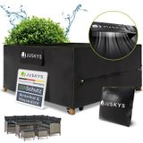 Juskys Gartenmöbel Abdeckplane 200 x 200 x 90 cm - winterfest, wasserdicht, UV-Schutz, Schutzhülle