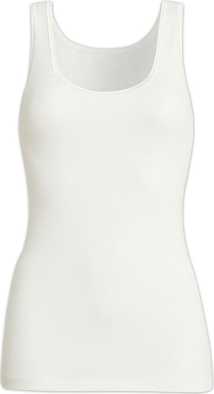 con-ta Weiß Damen Achselhemd mit Angora »Basic«