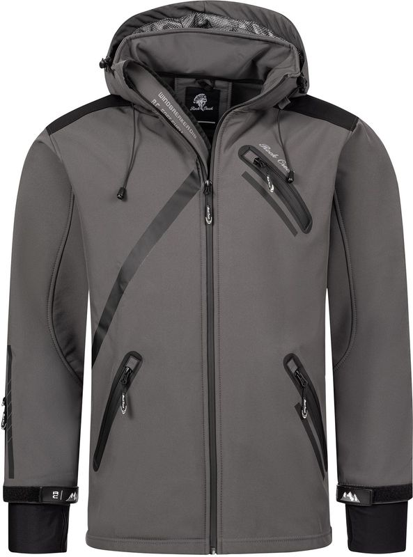 Rock Creek Jacke Softshelljacke Regular Fit