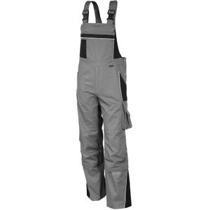 QUALITEX HIGH QUALITY WORKWEAR Latzhose PRO grau/schwarz Herren: 27