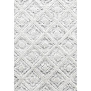 Modern Designer Elegante Teppich, Hoch-Tief Effekt 3D Boho Teppich, Pflegeleicht