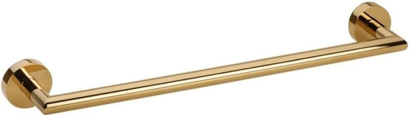 Brillantbad BILLO Handtuchhalter Messing Gold poliert 65x505x55 mm für Bad & Küche >> zum Bohren oder Kleben